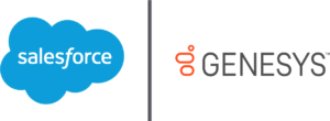 Salesforce genesys co brand logo rgb