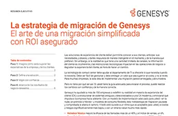 [genesys prescriptive migration] [ex] nurture offer {es]